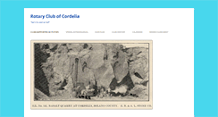 Desktop Screenshot of cordeliarotary.org